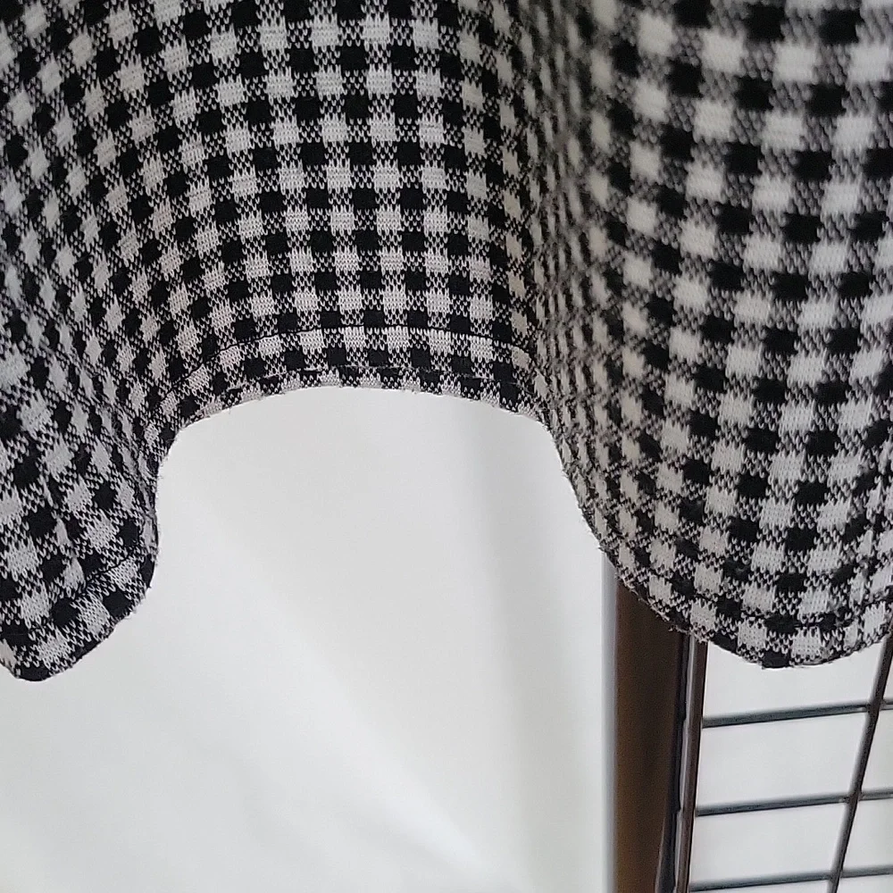 American Eagle Pants, 6, Black/White Checker. - Picture 5 of 13